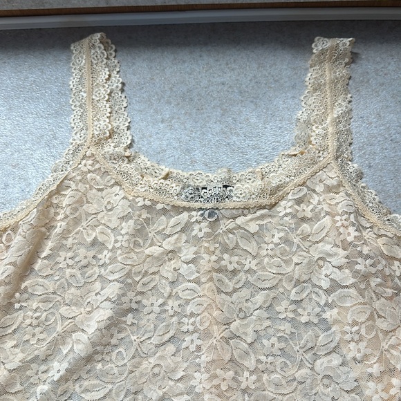 I.N.C. International Concepts Sexy Lace Lingerie Cami Tank Top Size Medium - Picture 3 of 5